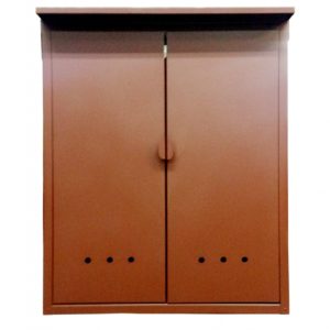 Шкаф для газовых баллонов 2х50л(коричневый)